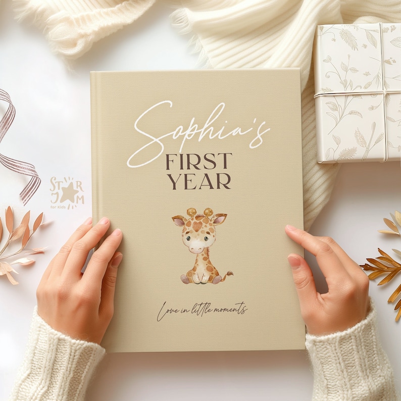 Personalized Baby Memory Book