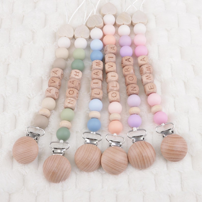 Personalized Pacifier Clip