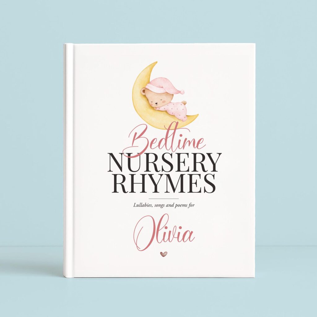Personalized Nursery Rhymes Book for Baby