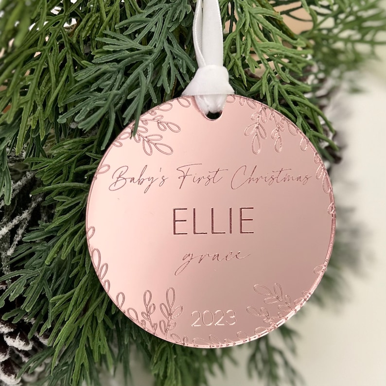 2025 Baby's First Christmas Ornament