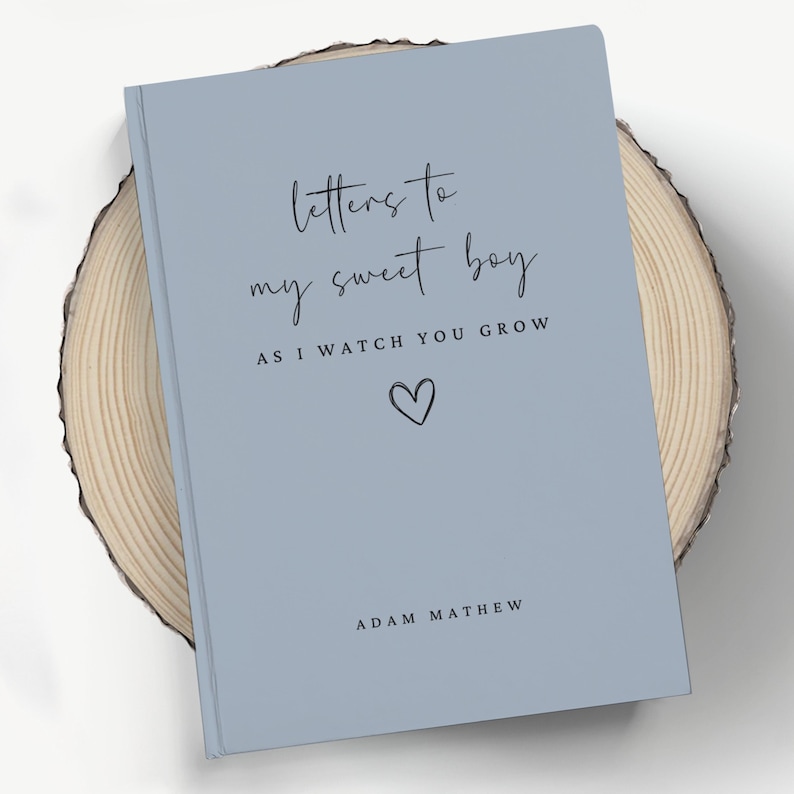 Letters To My Sweet Baby Boy Keepsake Journal