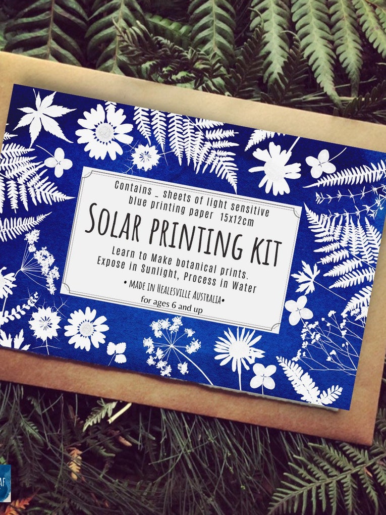 DIY Solar Printing Craft Kit