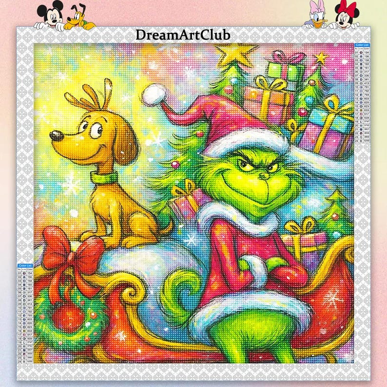 Grinch 5D Diamond Painting Kit
